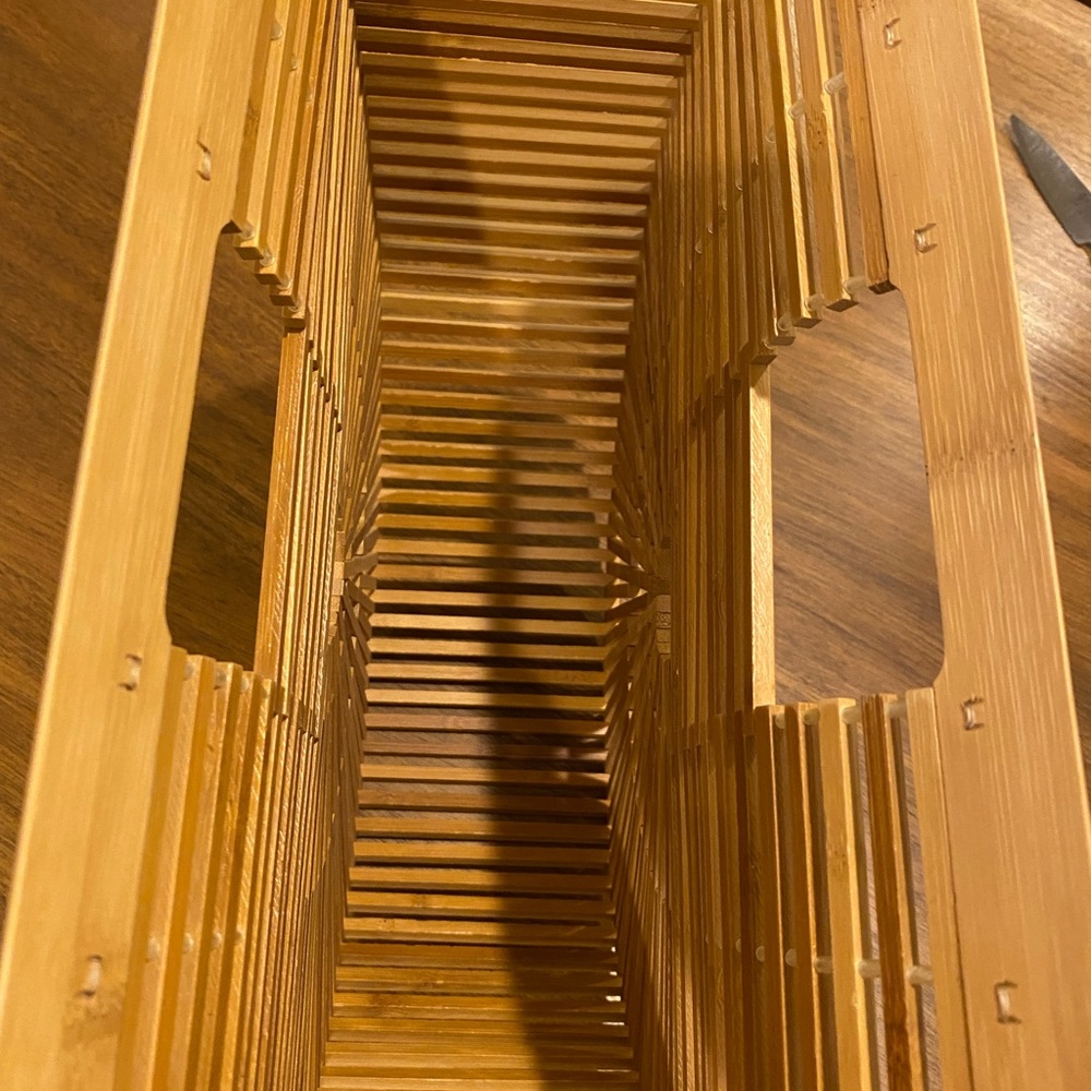 Bamboo Structured Stylish Handbag - image 3